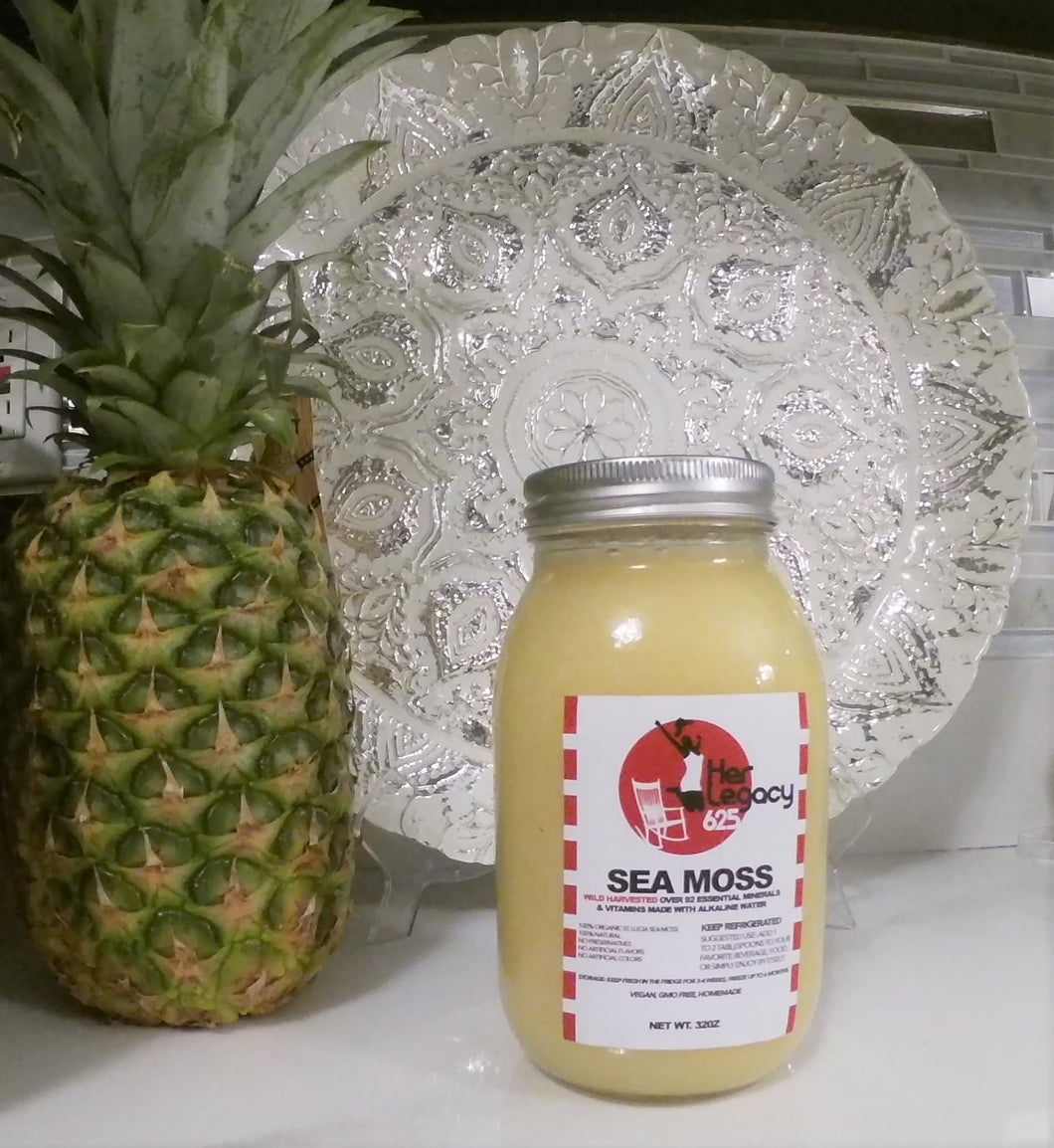 32oz PINEAPPLE SEA MOSS GEL